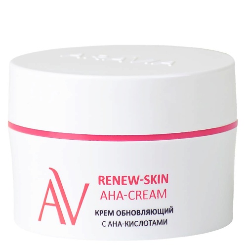 ARAVIA LABORATORIES Крем для лица обновляющий с АНА-кислотами Renew-Skin AHA-Cream обновляющий энзимный гель skin refining enzyme peel 1107p 150 мл
