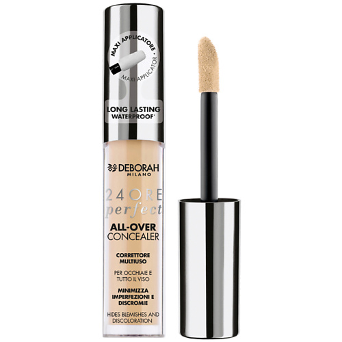 Консилер DEBORAH MILANO Корректор жидкий 24 ORE PERFECT ALL OVER CONCEALER