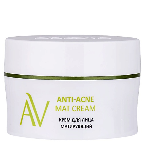 Крем для лица ARAVIA LABORATORIES Крем для лица матирующий Anti-acne Mat Cream восстанавливающая крем сыворотка для лица laboratories anti acne cream serum 50мл