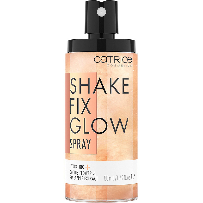 фото Catrice спрей для лица с эффектом сияния shake fix glow