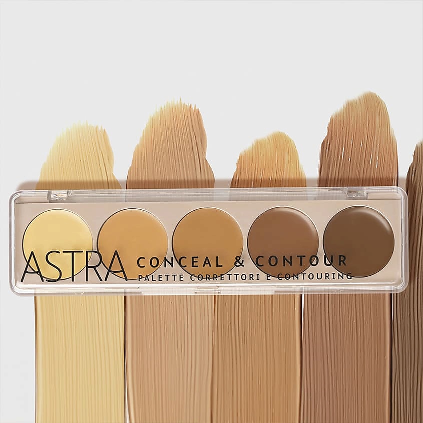 фото Astra палетка консилеров conceal & contour