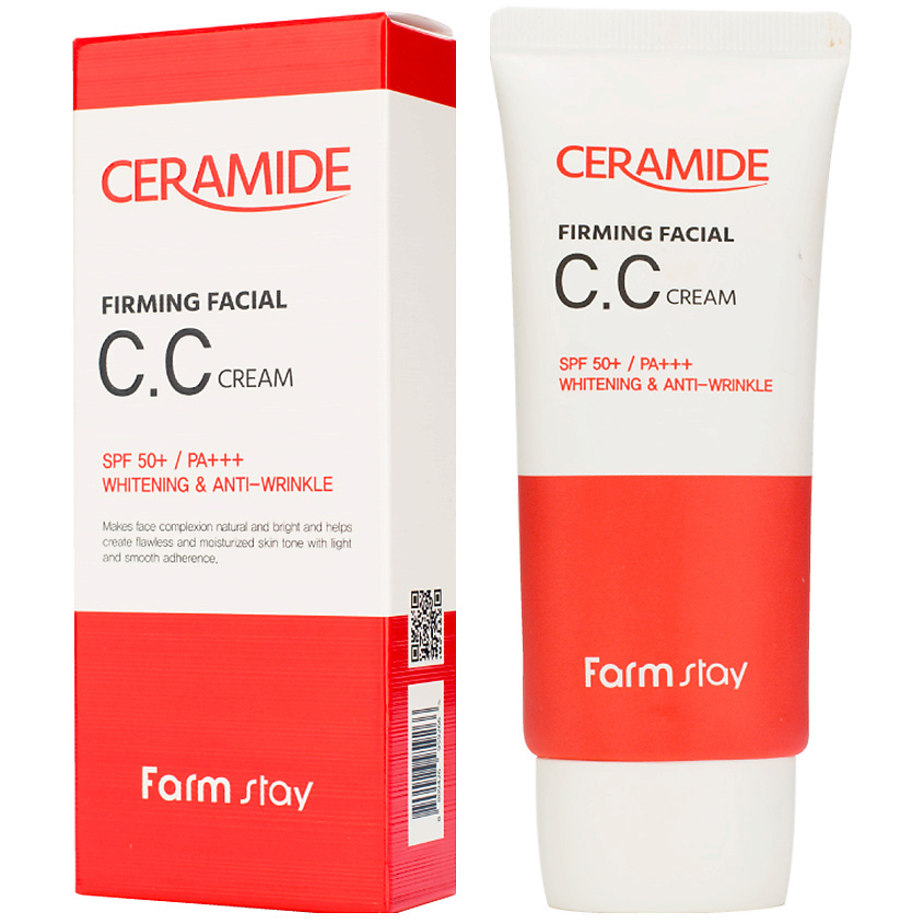 фото Farmstay cc крем для лица укрепляющий с керамидами ceramide firming facial cc cream