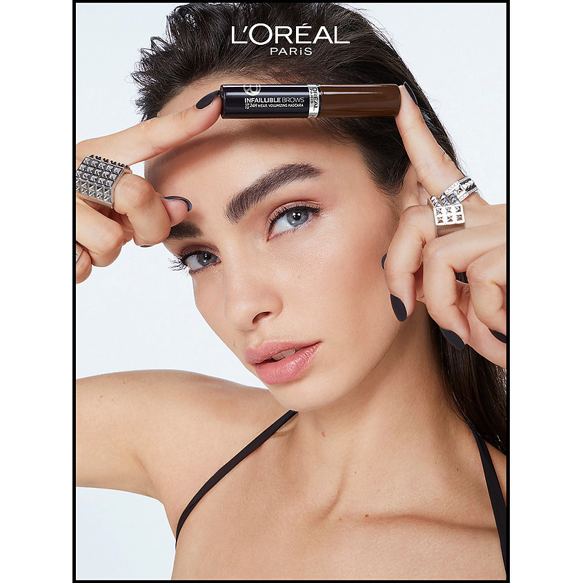 фото L'oréal paris тушь для бровей plump & set brow artist