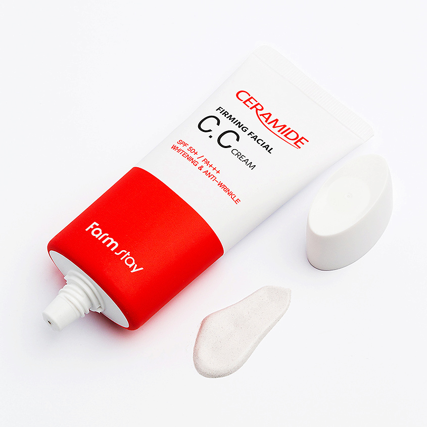 фото Farmstay cc крем для лица укрепляющий с керамидами ceramide firming facial cc cream