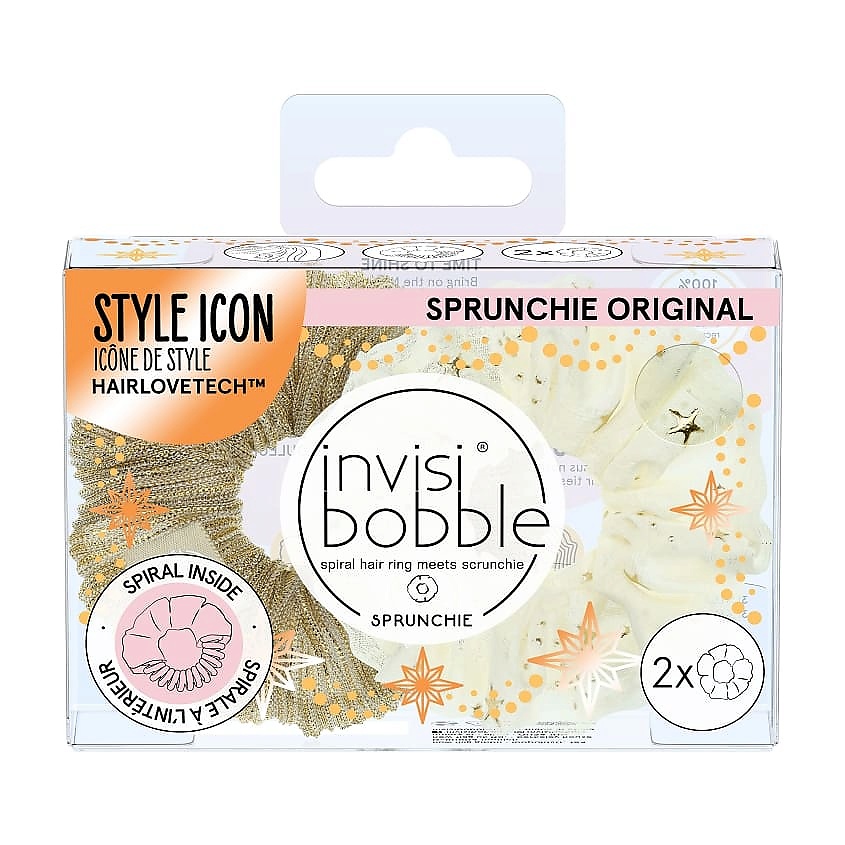 INVISIBOBBLE Набор резинок-браслетов для волос Sprunchie Duo Bring on the Nigh, фото 4