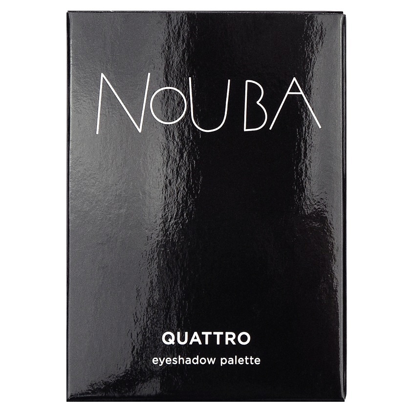 фото Nouba тени для век 4 оттенка quattro eyeshadow