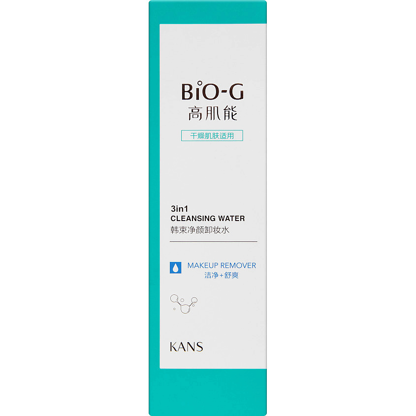 фото Bio-g 3 в 1 очищающая вода 3 in 1 cleansing water