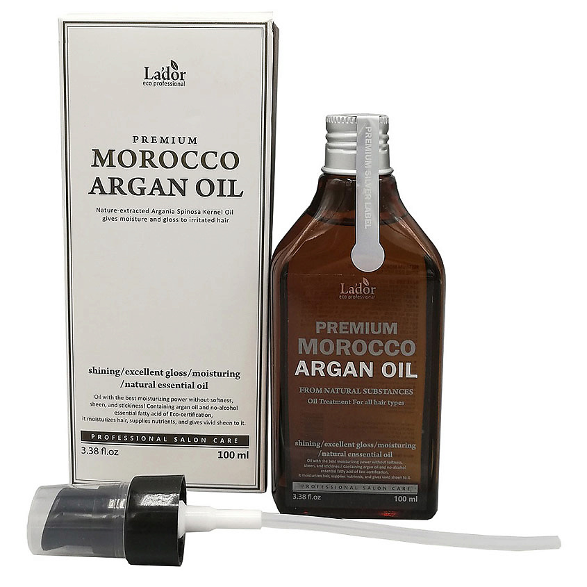 LADOR Масло для волос марокканское аргановое Premium Morocco Argan Oil, фото 6