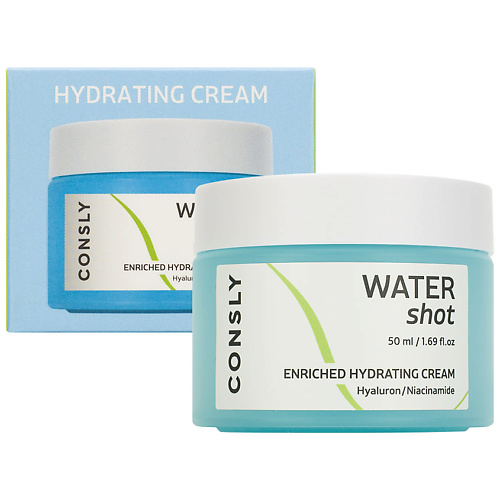 CONSLY Крем для лица Увлажняющий с гиалуроновой кислотой и ниацинамидом Water Shot Enriched Hydrating Cream