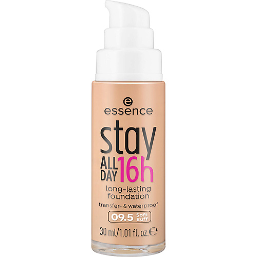 ESSENCE Устойчивая тональная основа Stay All Day 16h