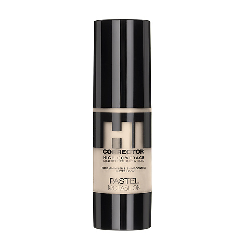 PASTEL Тональная основа Hi Corrector High Coverage Liquid Foundation