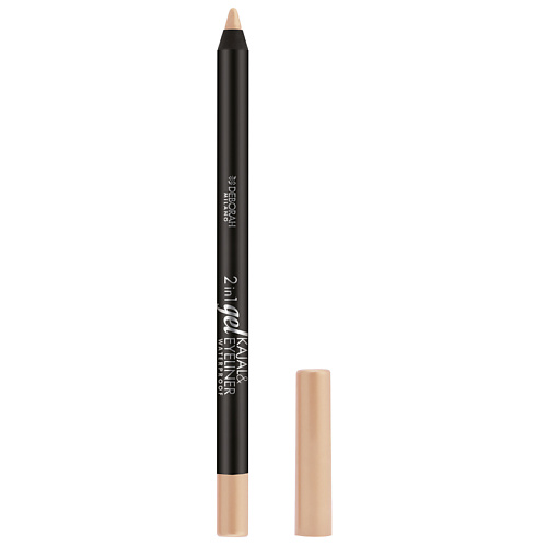 Карандаш для глаз DEBORAH MILANO Карандаш для век гелевый 2 IN 1 GEL KAJAL & EYELINER PENCIL