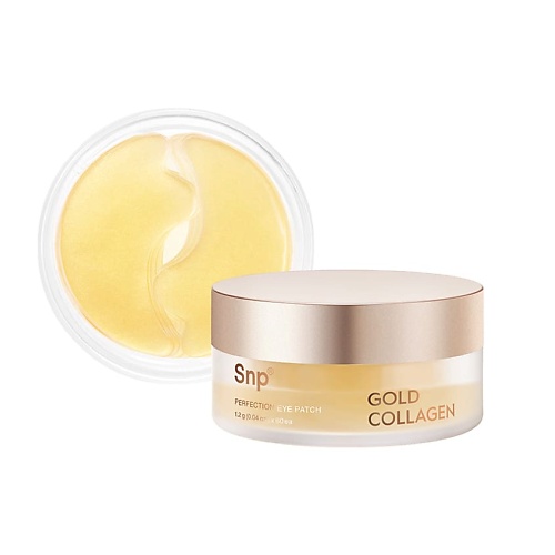 фото Snp патчи для глаз с золотом и коллагеном gold collagen