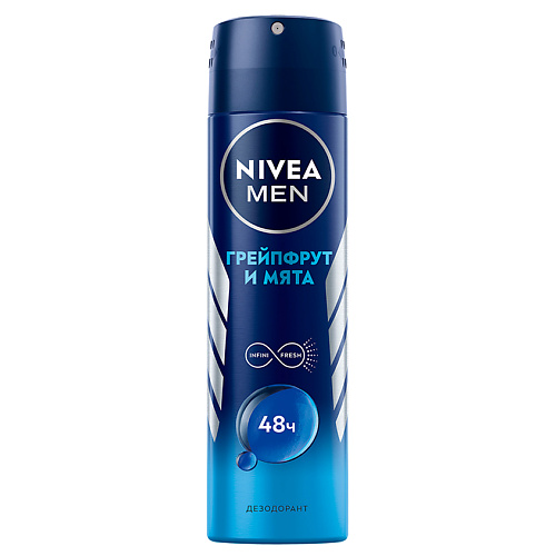 NIVEA Дезодорант-антиперспирант "Грейпфрут и мята" Men, фото 1