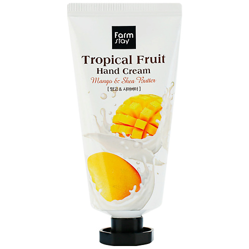 Крем для рук FARMSTAY Крем для рук с манго и маслом ши Mango & Shea Butter Tropical Fruit Hand Cream