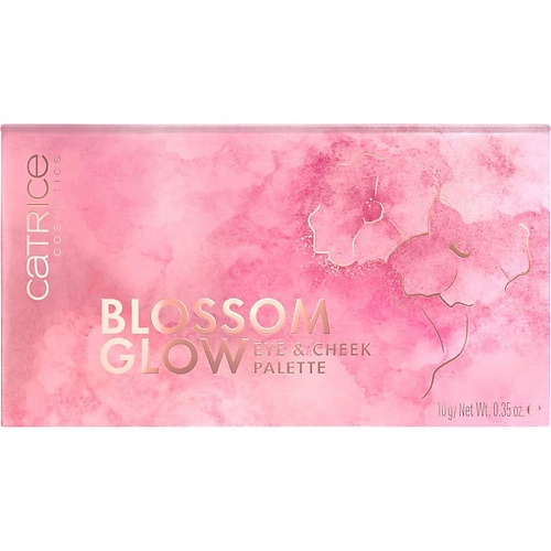 

CATRICE Палетка для глаз и лица Blossom Glow Eye & Cheek, Палетка для глаз и лица Blossom Glow Eye & Cheek