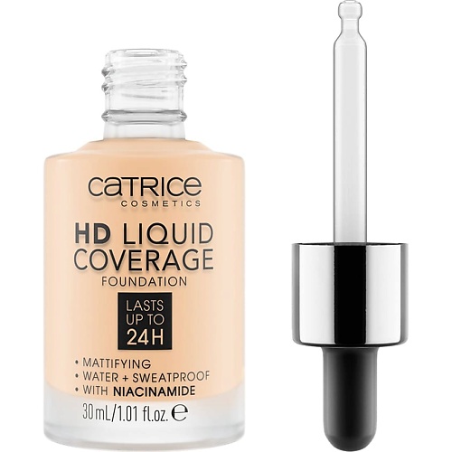 CATRICE Тональная основа HD Liquid Coverage Foundation