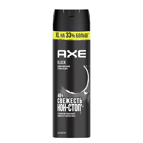 AXE Дезодорант спрей мужской морозная груша и кедр 48 часов защиты Black