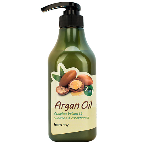 Шампунь для волос FARMSTAY Шампунь-кондиционер с aргановым маслом Argan Oil Shampoo & Conditioner