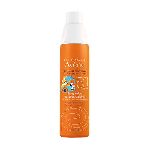 AVENE Детский солнцезащитный спрей SPF 50+ для чувствительной кожи Very High Protection Spray For Children children of dune