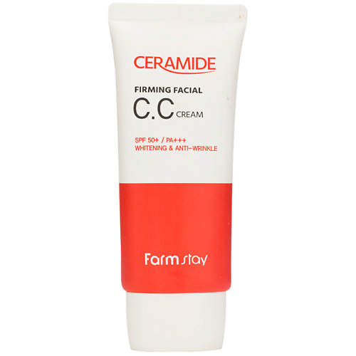 CC крем для лица FARMSTAY CC крем для лица укрепляющий с керамидами Ceramide Firming Facial CC Cream