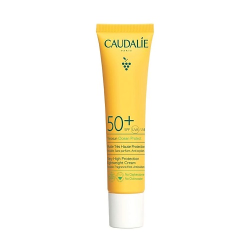 CAUDALIE СAUDALIE Флюид для лица Солнцезащитный SPF 50+ Vinosun Protect солнцезащитный лосьон для тела spf50 sun protect multi level performance