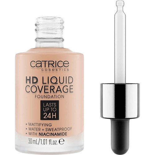 фото Catrice тональная основа hd liquid coverage foundation