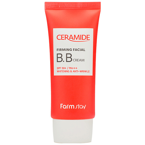 BB крем для лица FARMSTAY BB крем для лица укрепляющий с керамидами Ceramide Firming Facial BB Cream SPF 50+/PA+++