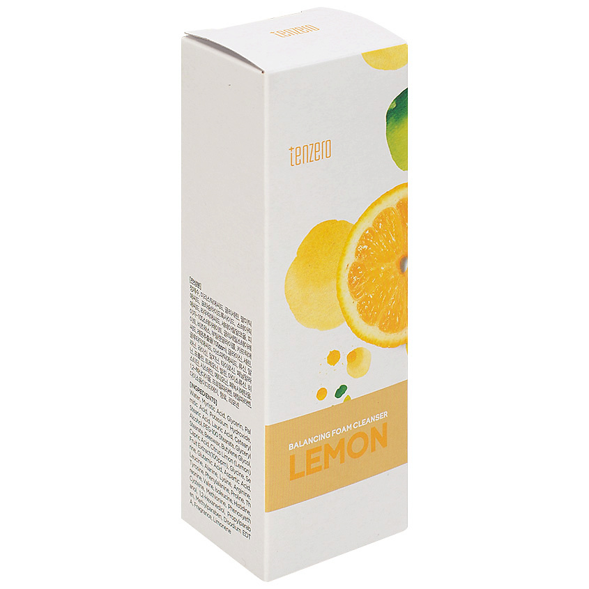 TENZERO Пенка для умывания с экстрактом лимона Lemon Balancing Foam Cleanser, фото 2