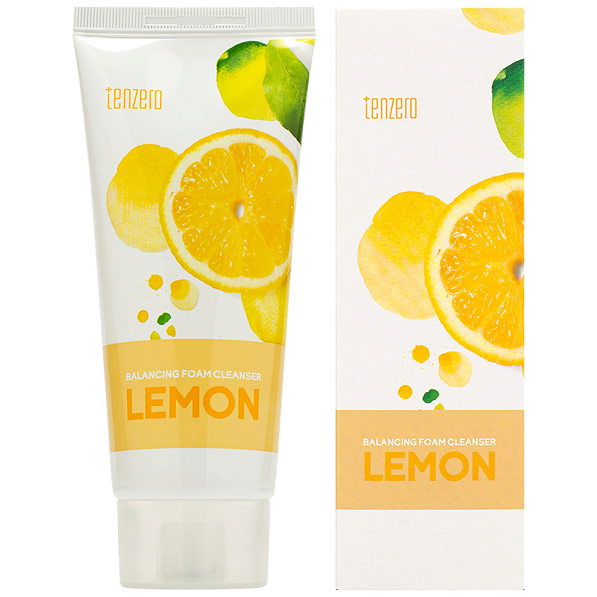 TENZERO Пенка для умывания с экстрактом лимона Lemon Balancing Foam Cleanser, фото 3