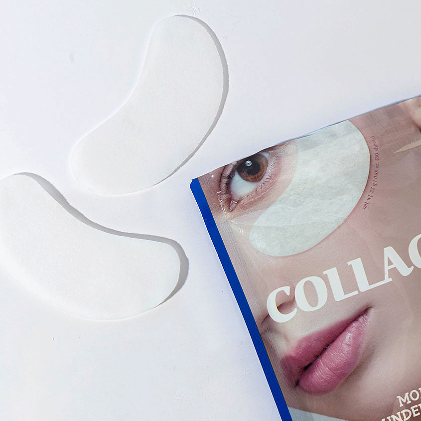 TENZERO Патчи для зоны вокруг глаз увлажняющие с коллагеном Moisture Collagen Under Eye Zone Patch, фото 3