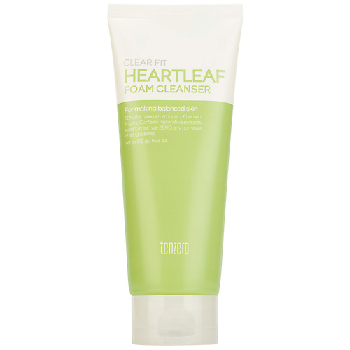 Крем для умывания TENZERO Пенка для умывания с экстрактом хауттюйнии Heartleaf Foam Cleanser