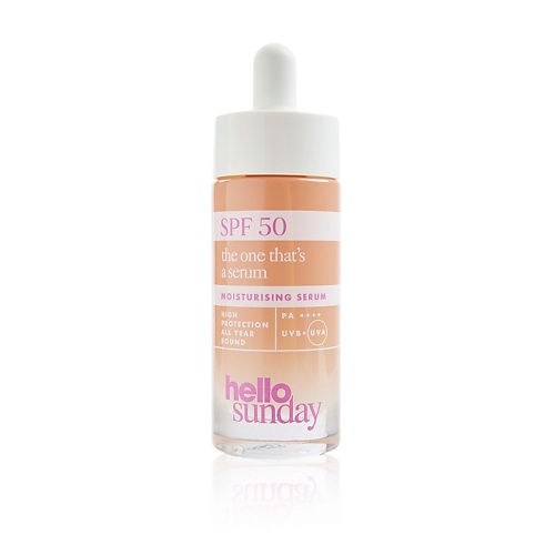 HELLO SUNDAY Сыворотка для лица увлажняющая SPF 50 The One That's A Serum Moisturising Serum