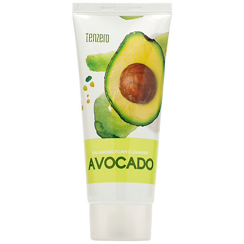 TENZERO Пенка для умывания с экстрактом авокадо Avocado Balancing Foam Cleanser