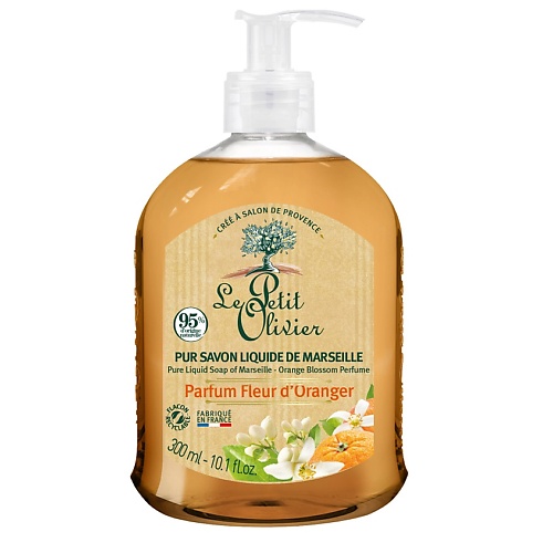 Мыло жидкое LE PETIT OLIVIER Мыло жидкое марсельское Цветок апельсина Fleur d'Oranger Liquid Soap