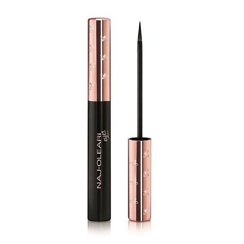 NAJ OLEARI Подводка для глаз с кисточкой Impeccable Eyeliner