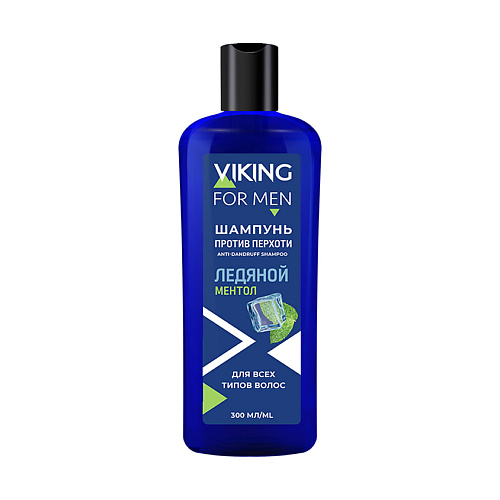 VIKING Шампунь против перхоти Ледяной Ментол Anti-Dandruff Shampoo