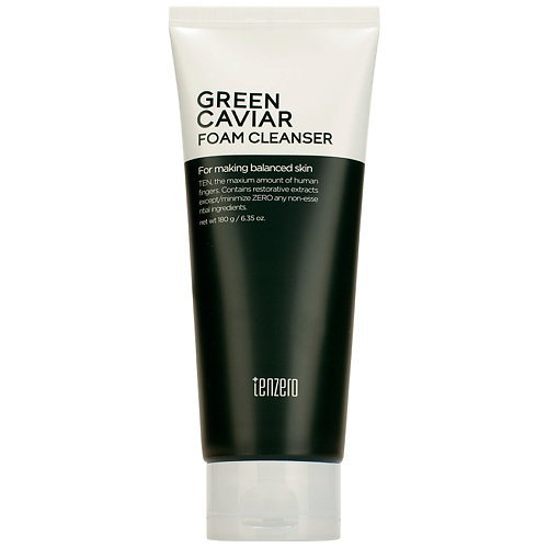 Крем для умывания TENZERO Пенка для умывания с экстрактом морского винограда Green Cavia Foam Cleanser