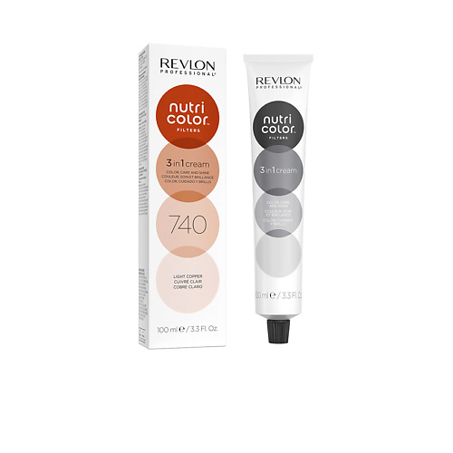 REVLON PROFESSIONAL Прямой краситель без аммиака в тубе Nutri Color Filters