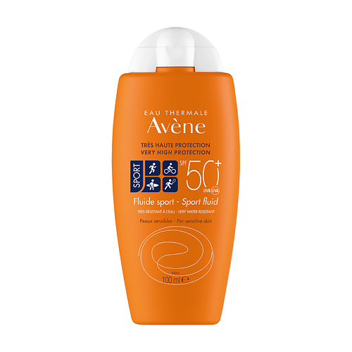 Солнцезащитный крем для тела AVENE Солнцезащитный флюид Спорт SPF 50+ Sport Fluid