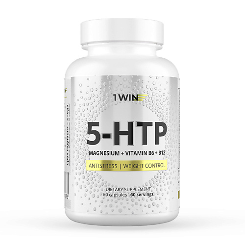 

1WIN 5-НТР Гидрокситриптофан + Магний + Витамины В6 и В12 5-HTP Magnesium + Vitamin B6 + B12, 5-НТР Гидрокситриптофан + Магний + Витамины В6 и В12 5-HTP Magnesium + Vitamin B6 + B12