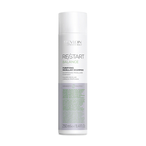 Шампунь для волос REVLON PROFESSIONAL Мицеллярный шампунь для жирной кожи Restart Balance Purifying Micellar Shampoo