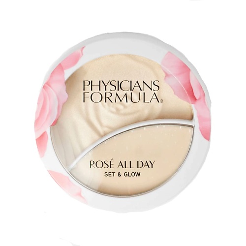 Хайлайтер для лица PHYSICIANS FORMULA Хайлайтер 2в1 Rose All Day Set&Glow