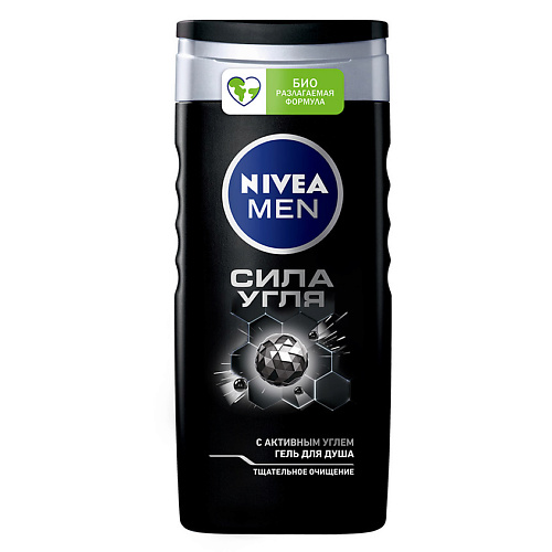 Гель для душа NIVEA MEN Гель для душа Сила угля