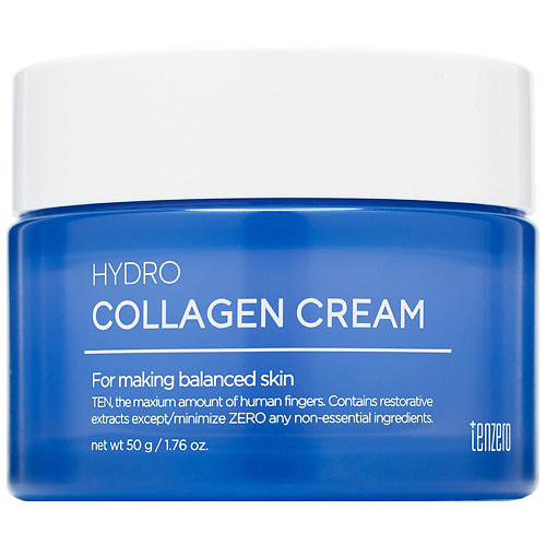 Крем для лица TENZERO Крем для лица увлажняющий с коллагеном Hydro Collagen Cream