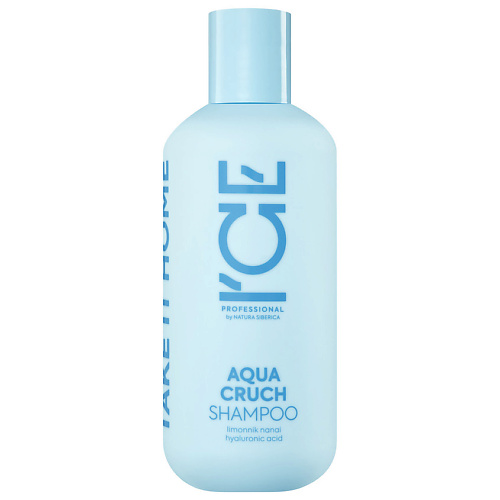 ICE BY NATURA SIBERICA Шампунь для волос Увлажняющий Aqua Cruch Shampoo