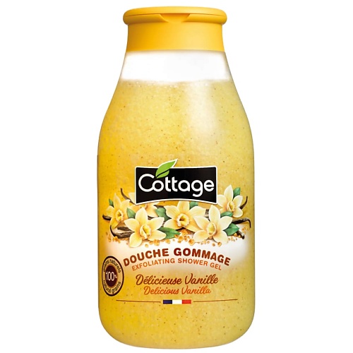 Гель для душа COTTAGE Гель для душа отшелушивающий Exfoliating Shower Gel – Delicious Vanilla