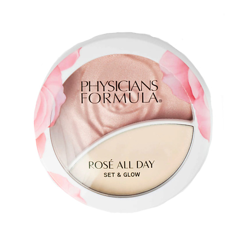 PHYSICIANS FORMULA Хайлайтер 2в1 Rose All Day Set&Glow