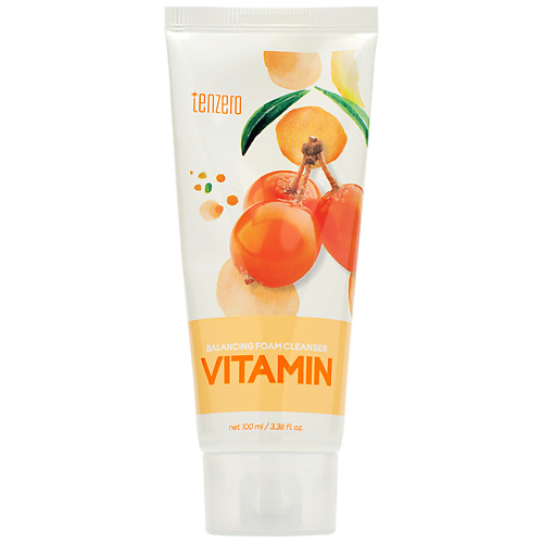 Мусс для умывания TENZERO Пенка для умывания с витаминами Vitamin Balancing Foam Cleanser