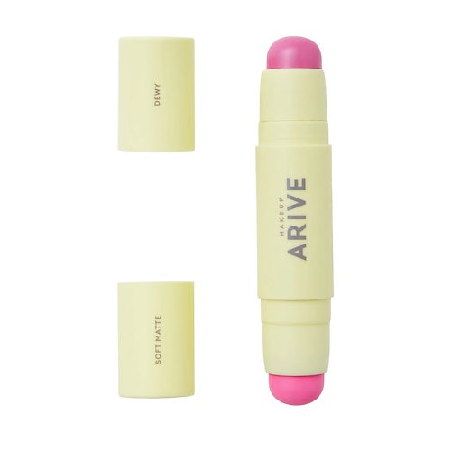 

ARIVE MAKEUP Двойные румяна в стике Duo Blush Stick Soft Matte & Dewy, Двойные румяна в стике Duo Blush Stick Soft Matte & Dewy